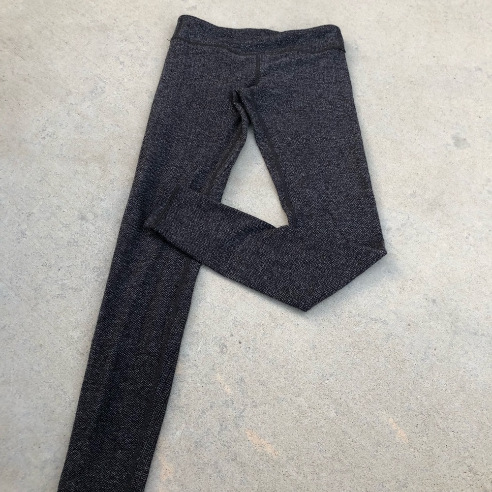 IVIVVA By Lululemon Dark Grey Rhythmic Tights